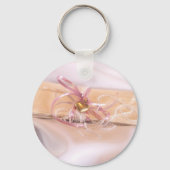 Fancy uitnodiging voor bruiloft sleutelhanger (Voorkant)