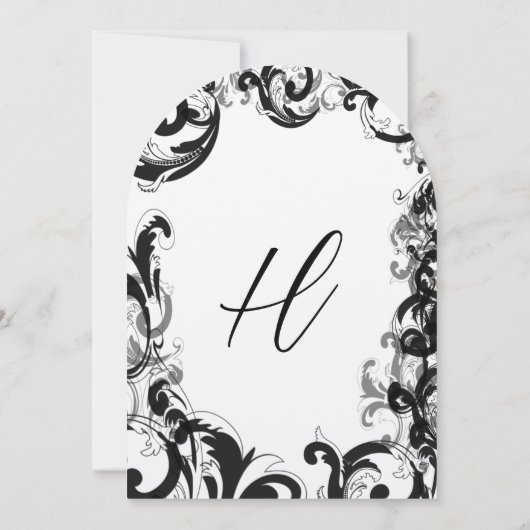 Fancy uitnodiging voor weddenschappen (Achterkant)