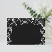 Fancy uitnodiging voor weddenschappen door zwirl C (Staand voorkant)