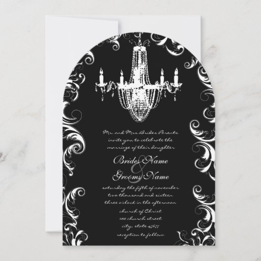 Fancy uitnodiging voor weddenschappen door zwirl C (Voorkant)