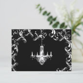 Fancy uitnodiging voor weddenschappen door zwirl C (Staand voorkant)