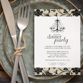 Fancy uitnodigingen voor binnenpartijen