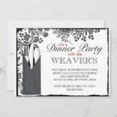 Fancy uitnodigingen voor binnenpartijen (Voorkant)