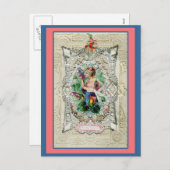 Fancy Valentijn voor mijn vriend Feestdagenkaart (Voorkant / Achterkant)