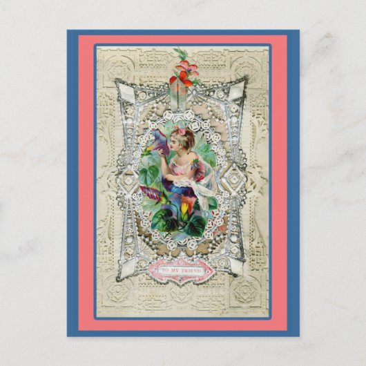 Fancy Valentijn voor mijn vriend Feestdagenkaart (Voorkant)