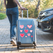 Fancy Valentijnshartstickers Sticker (Koffer Insitu)