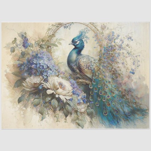 Fancy veren tissuepapier (Voorkant)