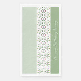 Fancy verticaal ontworpen servet