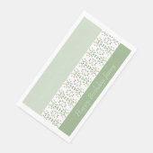 Fancy verticaal ontworpen servet (Hoek)