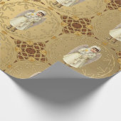 Fancy Victoriaans Angel Cadeaupapier (Hoek)