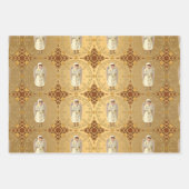 Fancy Victoriaans Angel Inpakpapier Vel (Voorkant 2)