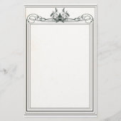 Fancy Victoriaans banketbakkerswerk 2 Briefpapier (Voorkant)