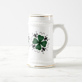 Fancy Victoriaans shamrock Bierpul