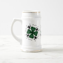 Fancy Victoriaans shamrock Bierpul