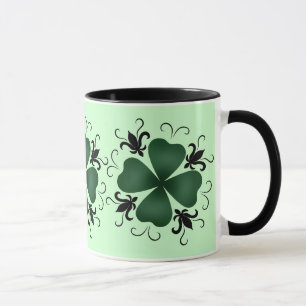 Fancy Victoriaans shamrock Mok
