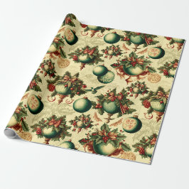 Fancy Victoriaans versieringen Cadeaupapier