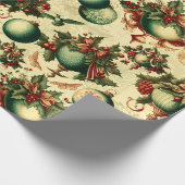 Fancy Victoriaans versieringen Cadeaupapier (Hoek)