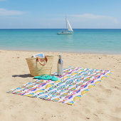 Fancy vis strandlaken