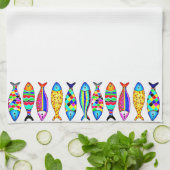 Fancy vis theedoek (Gevouwen)