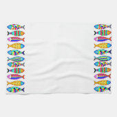 Fancy vis theedoek (Horizontaal)