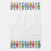 Fancy vis theedoek (Verticaal)