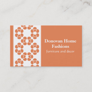 Fancy Visitekaartje Diva, koraal