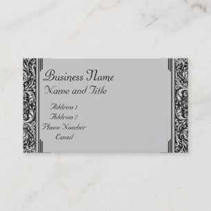 Fancy visitekaartje/profielkaart visitekaartje