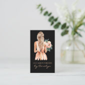 Fancy Visitekaartje van het dress Wedding Seamstre (Staand voorkant)