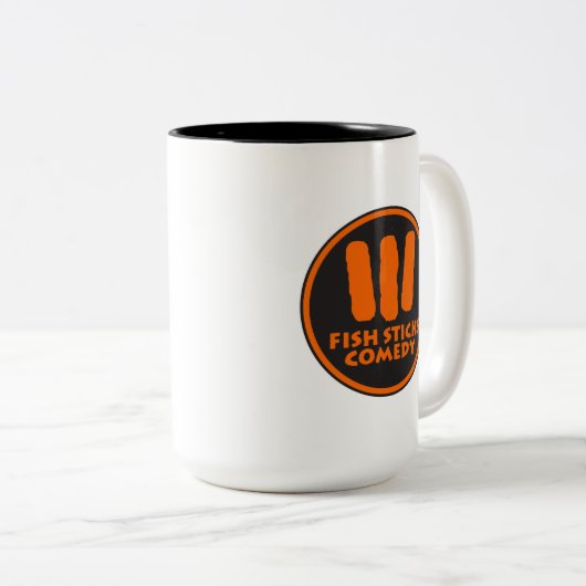 Fancy vissticks Jumbo Mok (Voorkant rechts)