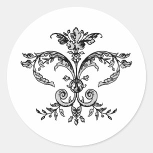 Fancy Vlooienwater Ronde Sticker