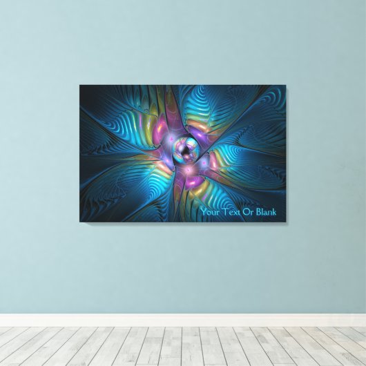 Fancy vlucht canvas afdruk (Insitu (Houten vloer))