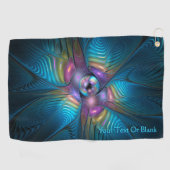 Fancy vlucht golfhanddoek (Horizontaal)