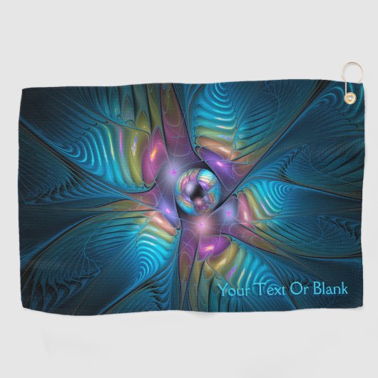 Fancy vlucht golfhanddoek (Horizontaal)