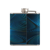 Fancy vlucht heupfles (Achterkant)