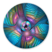 Fancy vlucht keramische knop (Voorkant)