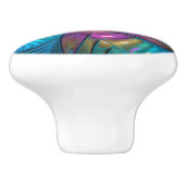 Fancy vlucht keramische knop (Zijkant)