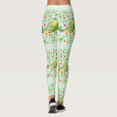Fancy vogel leggings (Achterkant)