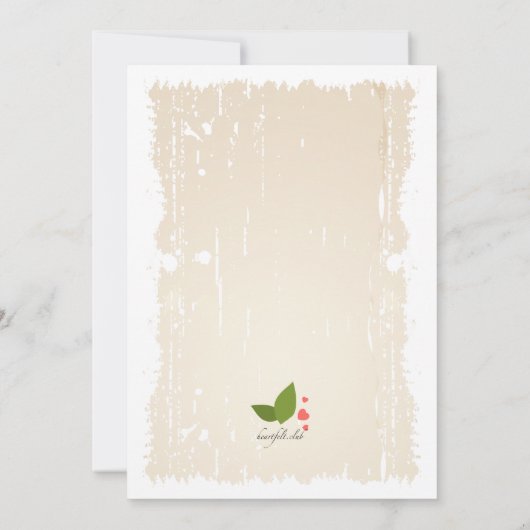 Fancy vogelkooien Showuitnodiging Kaart (Achterkant)