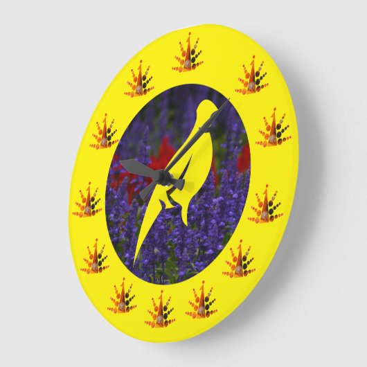 fancy vogels grote klok (Hoek)