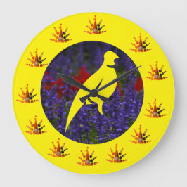 fancy vogels grote klok