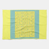 Fancy vogels met geanimeerde vliegtuigen die keuke theedoek (Horizontaal)