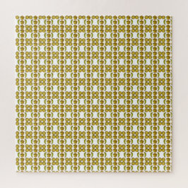 Fancy vorm Gemstone Art Yellow Legpuzzel
