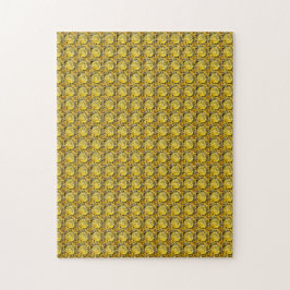 Fancy vorm Gemstone Art Yellow Legpuzzel