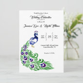 Fancy vredeshuwelijk kaart (Staand voorkant)