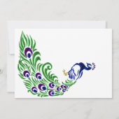 Fancy vredeshuwelijk kaart (Achterkant)