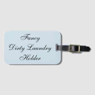 Fancy vuile washandbagage bagagelabel