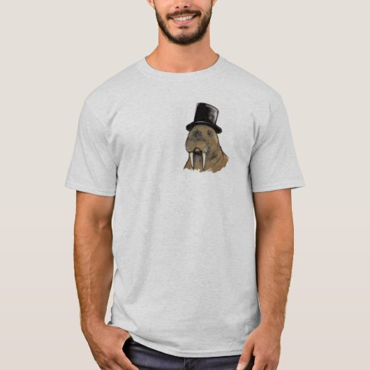 Fancy Walrus T-shirt (Voorkant)