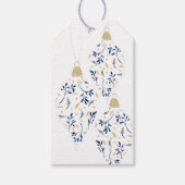 Fancy Waterverf Ornament Trio Cadeaulabel (Voorkant)