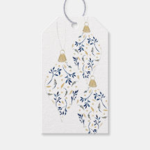 Fancy Waterverf Ornament Trio