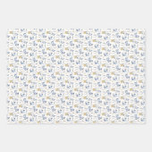 Fancy Waterverf Ornament Trio Inpakpapier Vel (Voorkant 2)